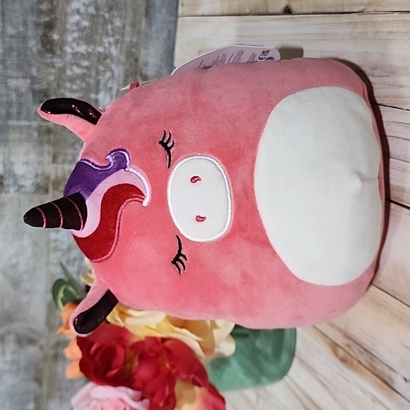 Squishmallows Galeria Bright Rainbow Caticorn Plush 5" Wildlife NEW
